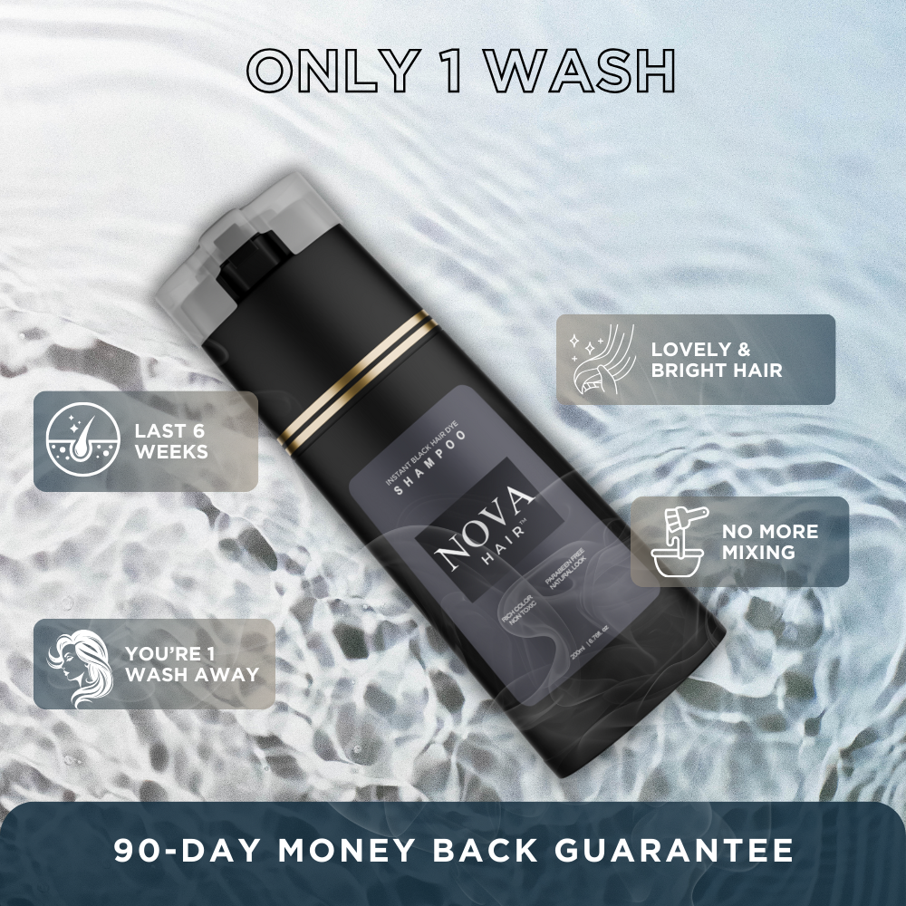 Nova Hair™ Instant Dye Shampoo